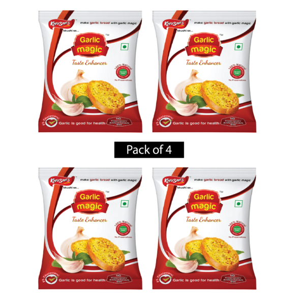 Garlic Magic 50g (Pack of 4)