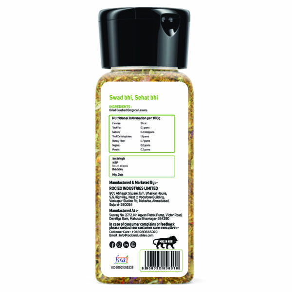 Khushi's Oregano Leaves 45g - Image 2