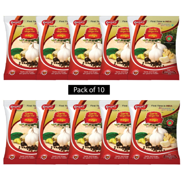 Garlic Ginger Magic - 50g (Pack of 10)