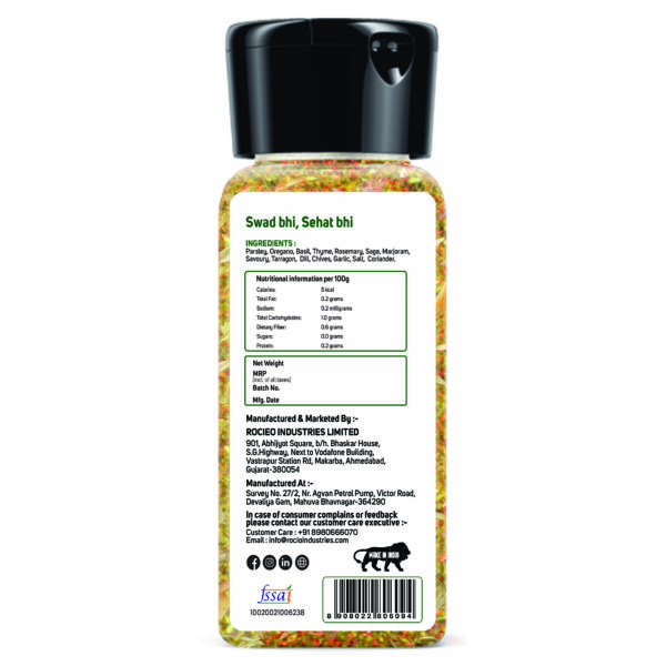 Khushi's Mixed Herbs 85g - Image 2